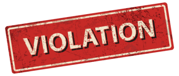 violation-sign